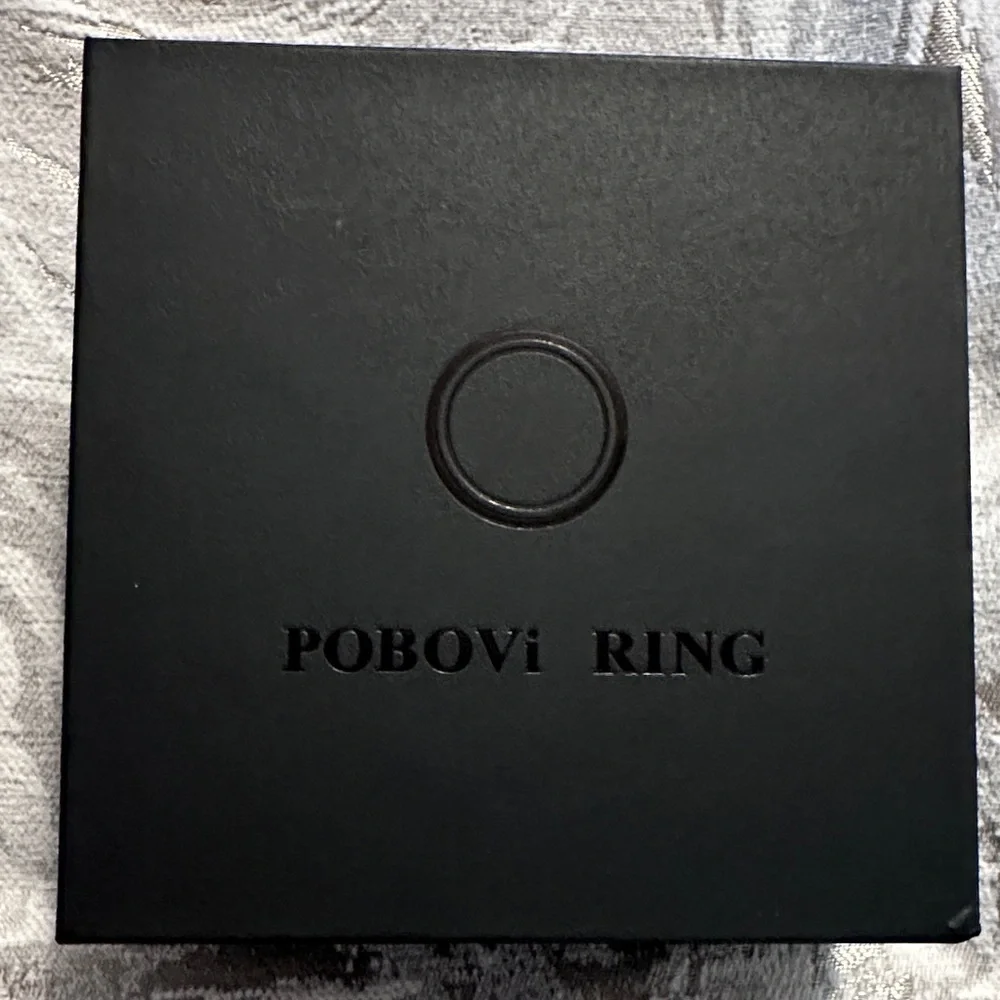 POBOVi Gen-1 Smart Ring - Rose Gold Size 8